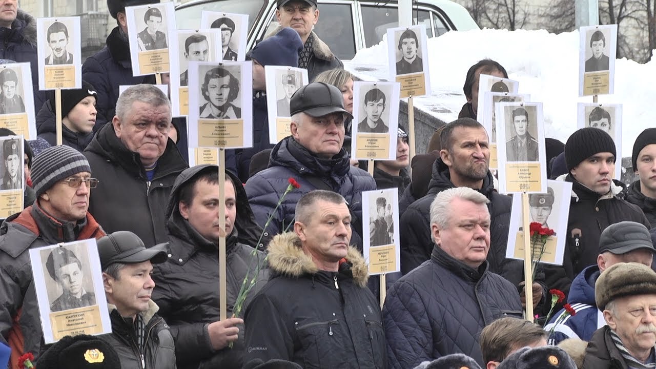 В ПАМЯТЬ О ВОИНАХ-АФГАНЦАХ