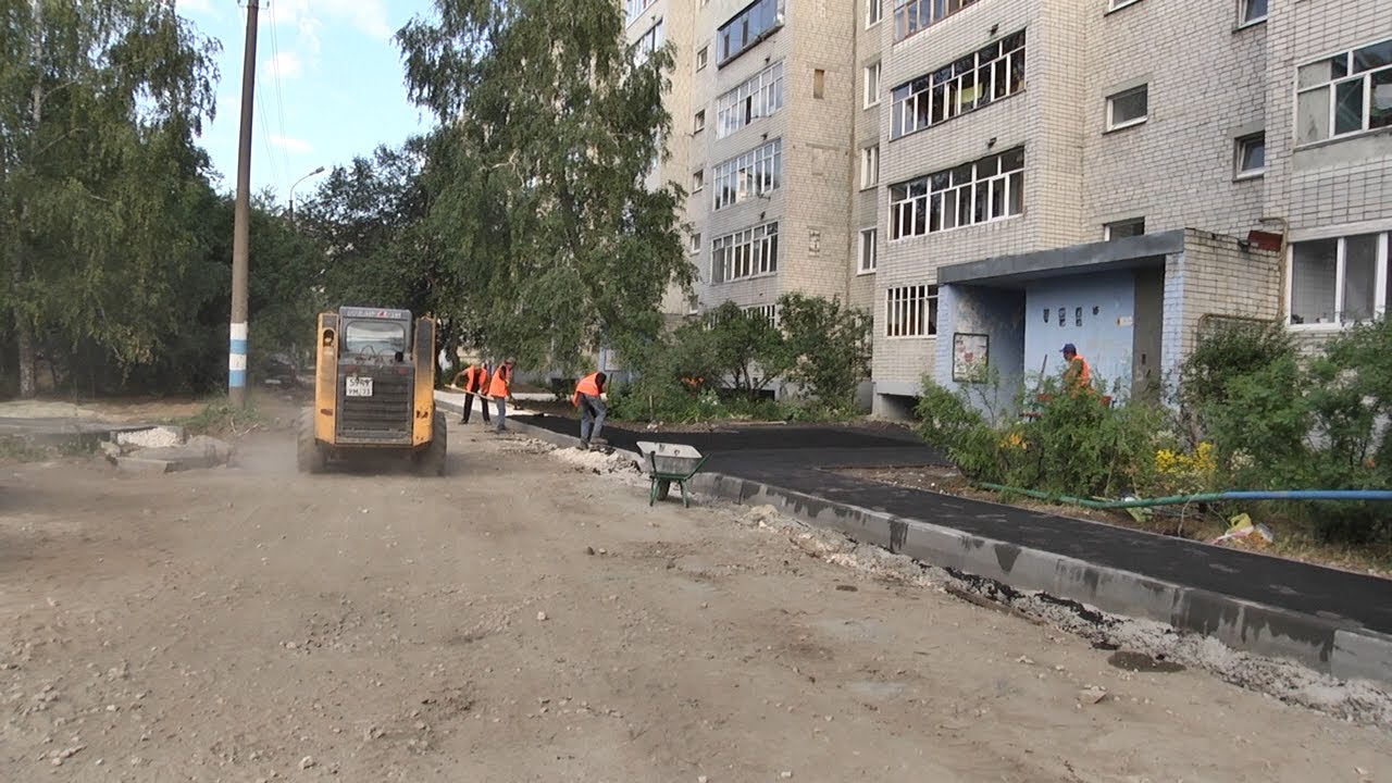 БЛАГОУСТРОЙСТВО ВО ДВОРЫ И ПАРКИ
