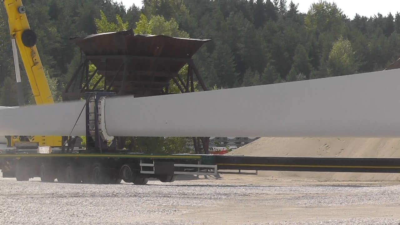 ЛОПАСТИ ИЗ ИСПАНИИ. ОБУСТРОЙСТВО ВЕТРОПАРКА ПРОДОЛЖАЕТСЯ