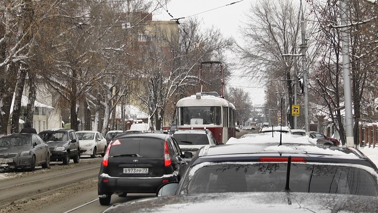 УЛЬЯНОВСК. ЗИМНИЕ ДОРОГИ. ПРОБЛЕМНЫЕ МЕСТА