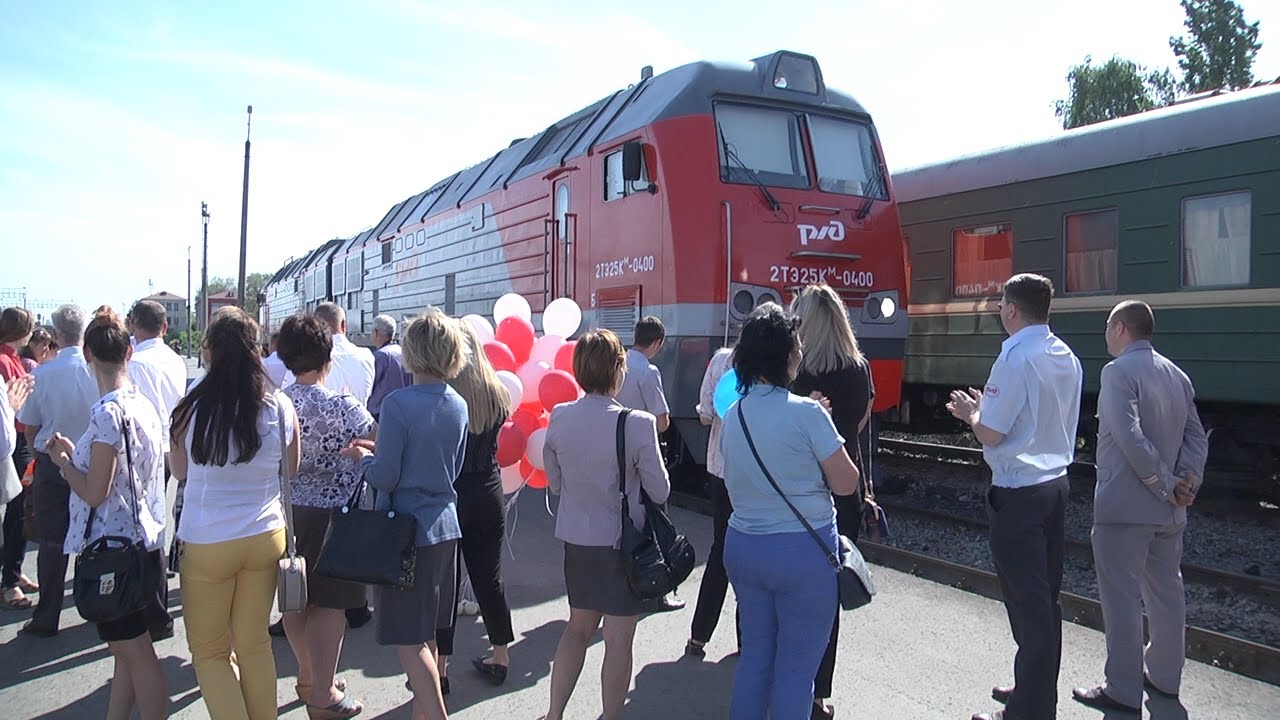 Новые тепловозы прибыли в Ульяновск