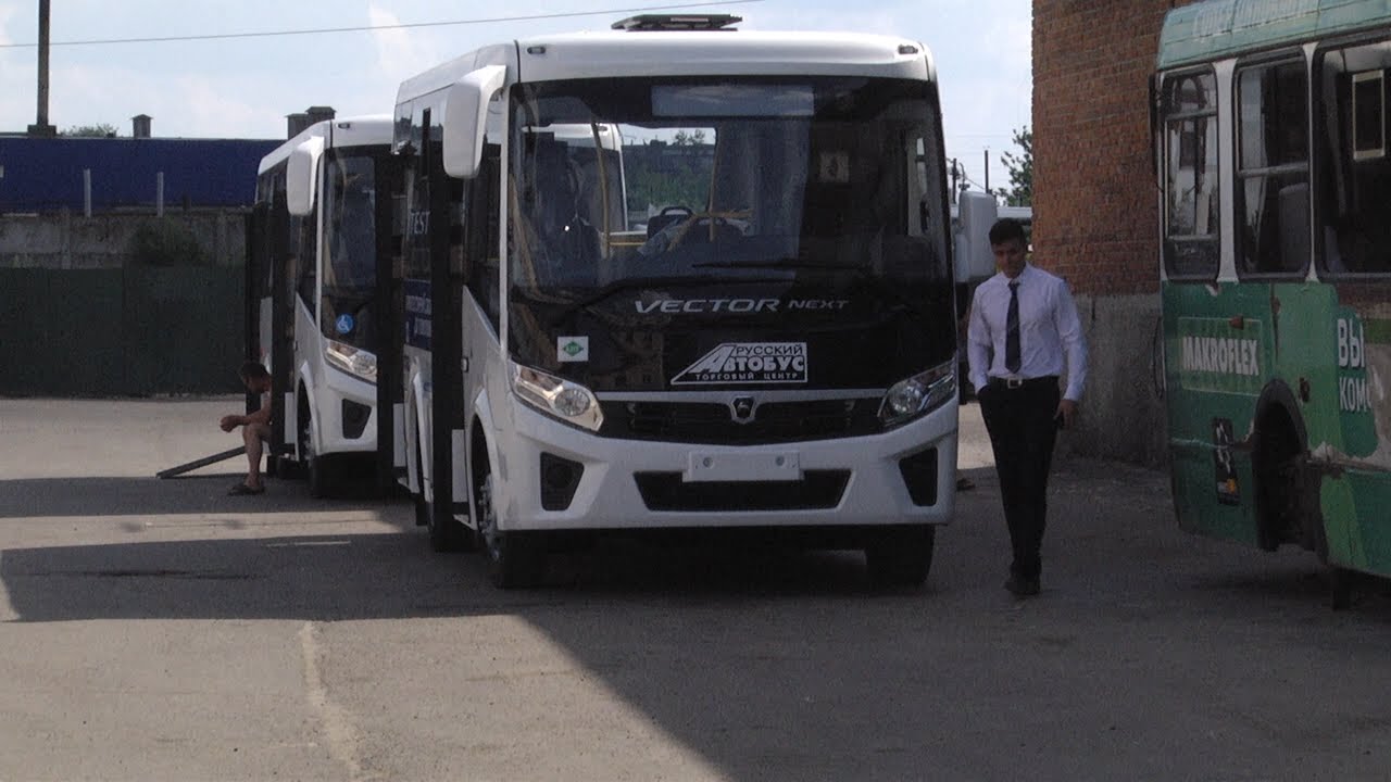 Городские автобусы в едином стиле