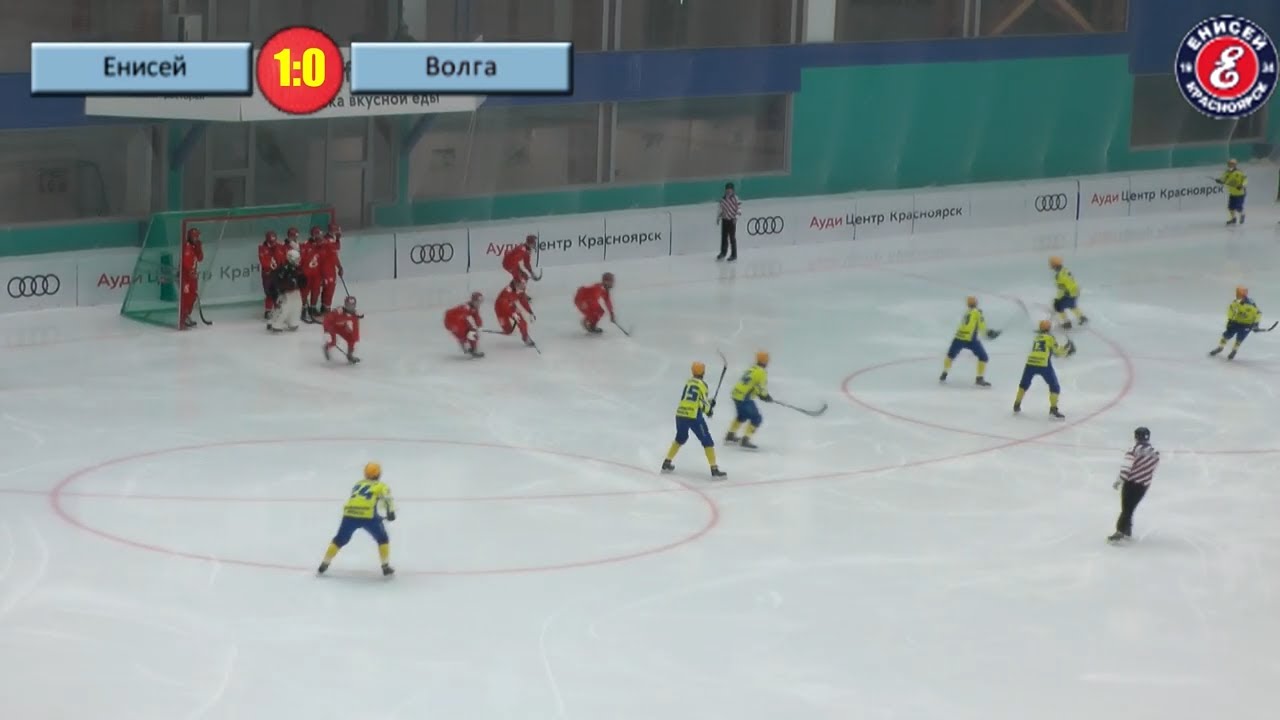 Ледовый разгром. «Волга» сдалась «Енисею»