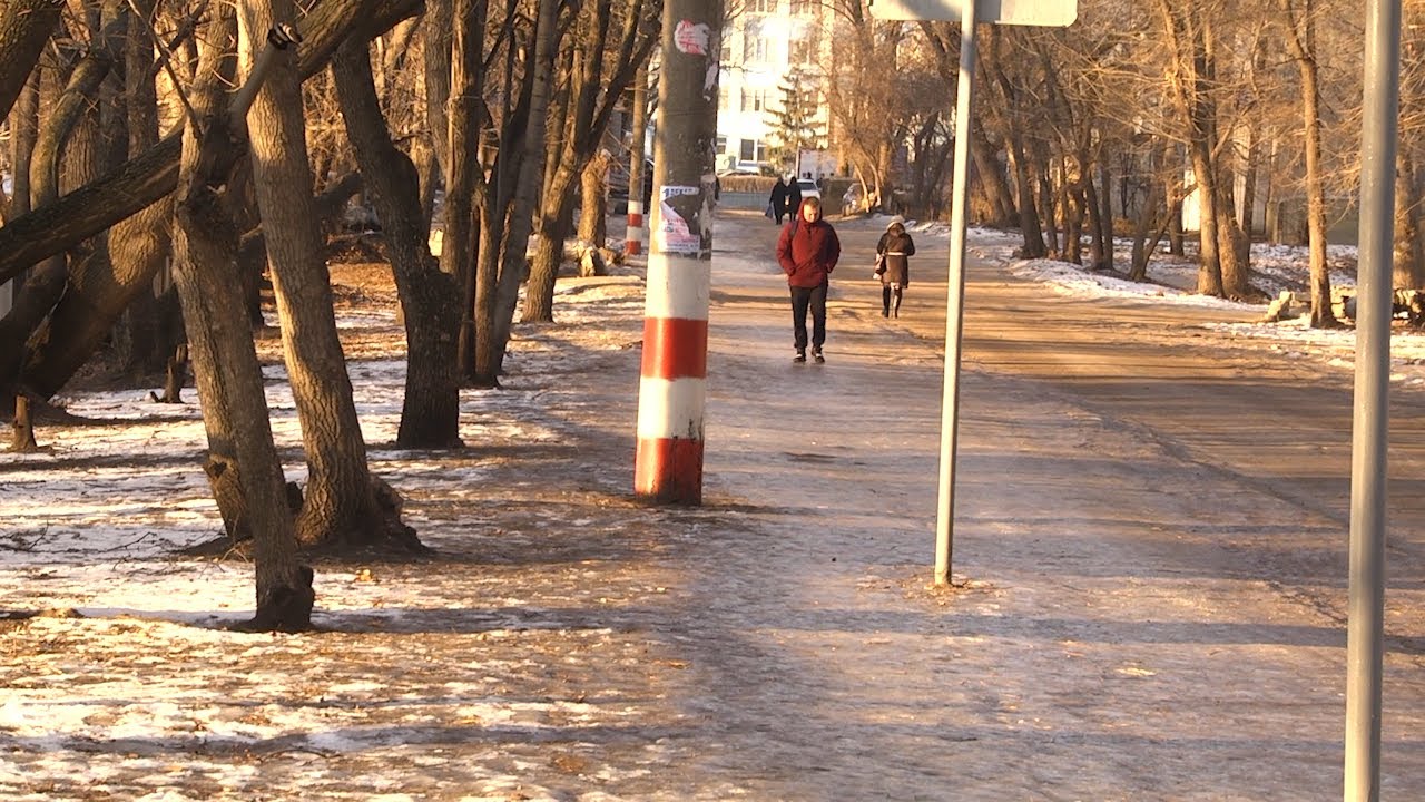 Ледовое побоище. Скользим по Ульяновску