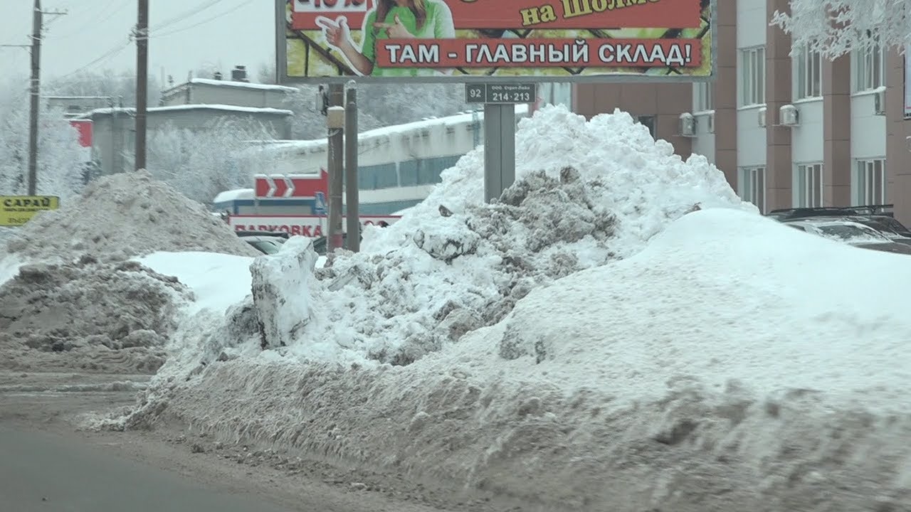 Гималаи вдоль дорог. Что делать со снегом