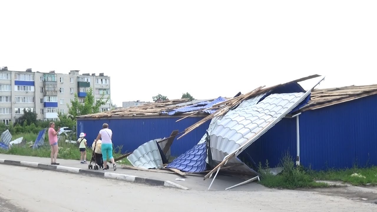 Ураган в Инзе. Великая жара завершилась великим ураганом