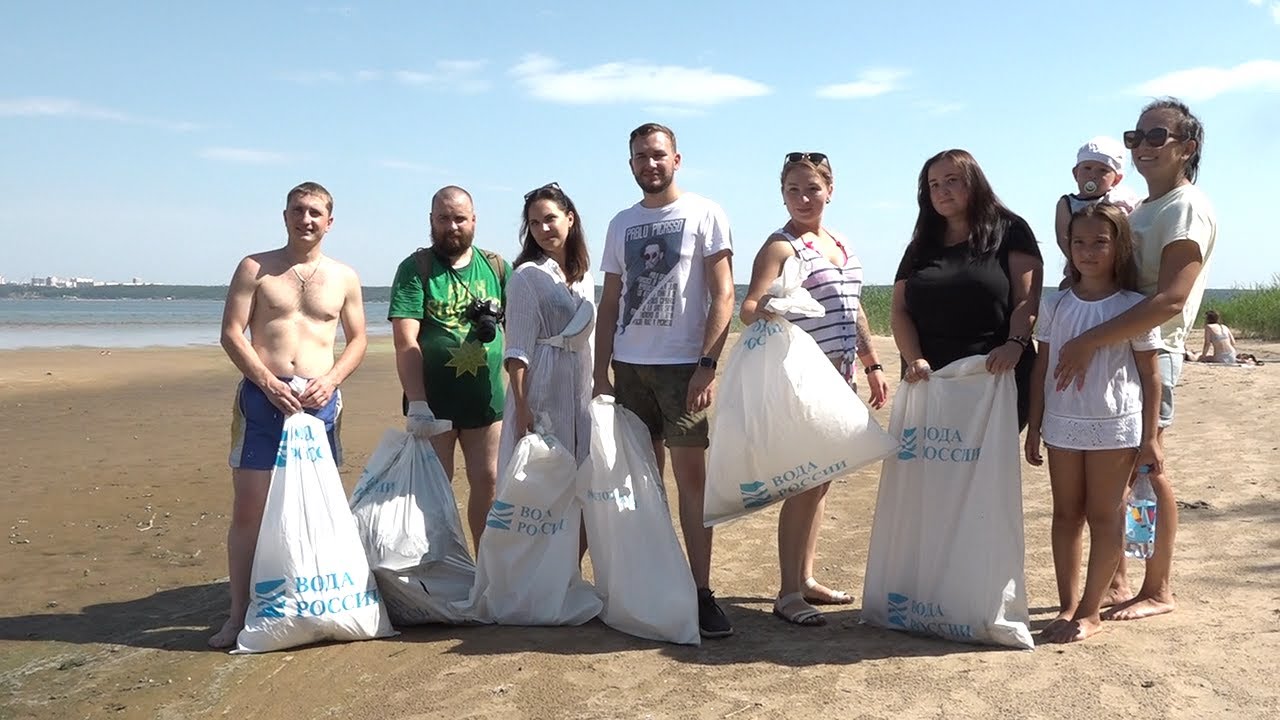 Чистота на Пальцинском острове.Ульяновская область вошла в топ-10 открытых «зеленому» курсу регионов