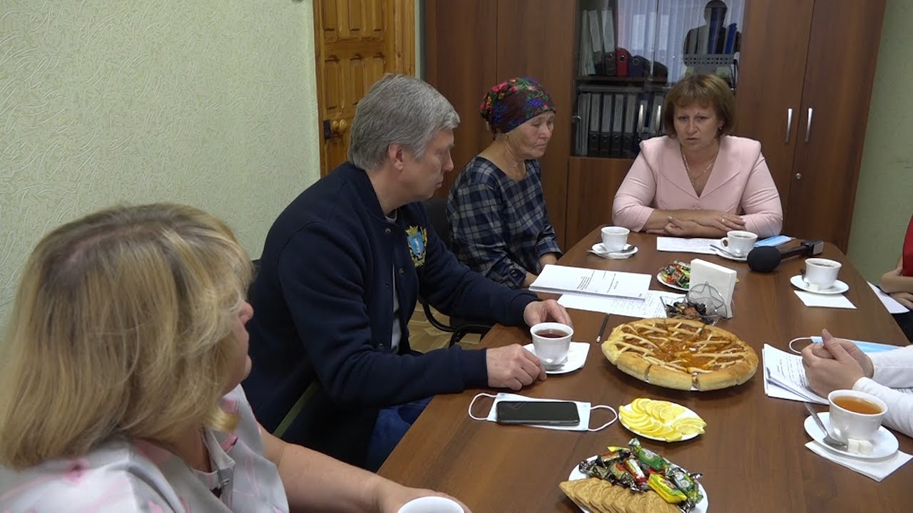 Алексей Русских посетил Вешкаймский район