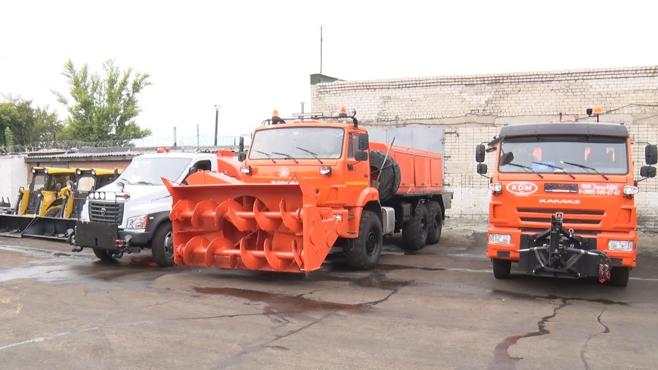 Пополнение парка машин для уборки дорог