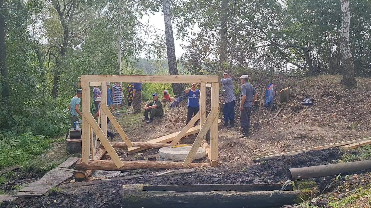 Ремонт родников и восстановление природных ресурсов