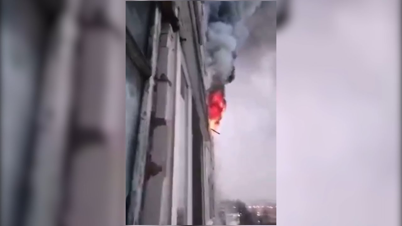 Героическое спасение студентов через окно. Димитровградец помог соседям выбраться из горящей квартиры в Москве