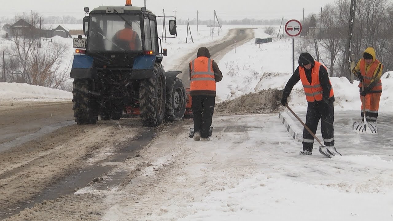 Погода по всей России доставляет коммунальщикам проблемы. Как чистят дороги в Ульяновской области?