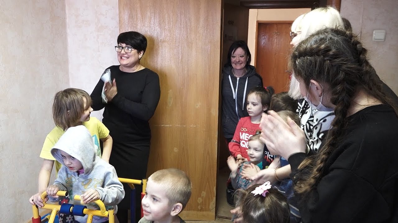 Ульяновский социальный центр организовал детскую игровую комнату для детей, прибывших из Донбасса