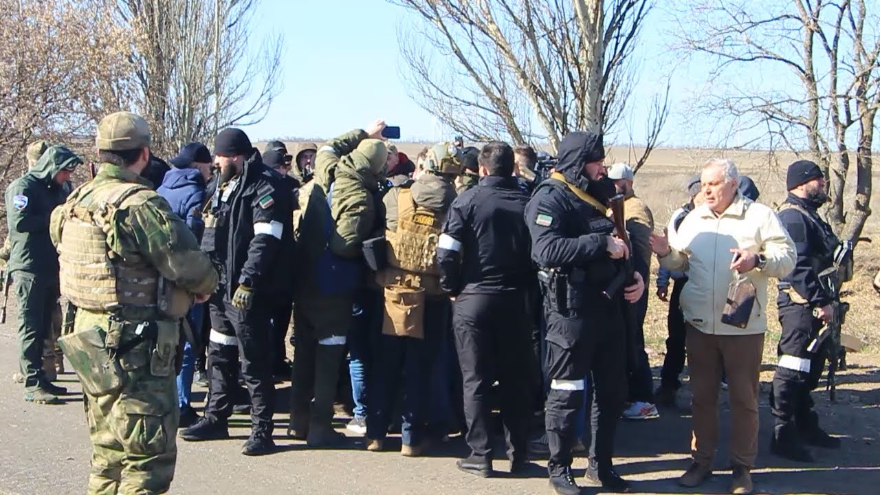 Журналист Репортер73 в Донбассе. Кадры из зоны проведения специальной военной операции на Украине