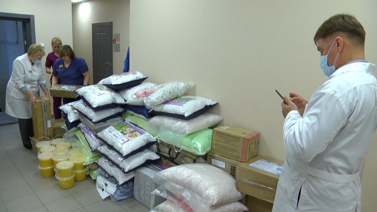 Помощь помогающим. Ульяновские медики отправили своим коллегам в Мариуполе гуманитарный груз