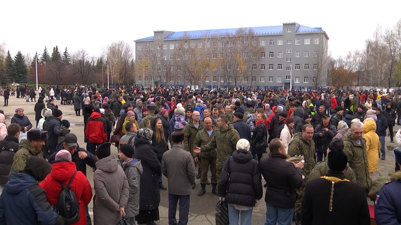 Бойцы ушли побеждать. Из Ульяновска в зону СВО отправили очередную команду мобилизованных