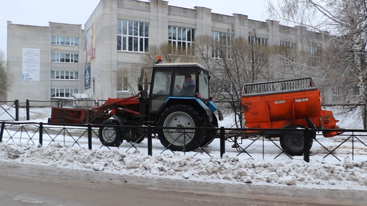 По тротуарам не ходите. Погода помогла коммунальщикам Димитровграда спасти город из ледяного плена