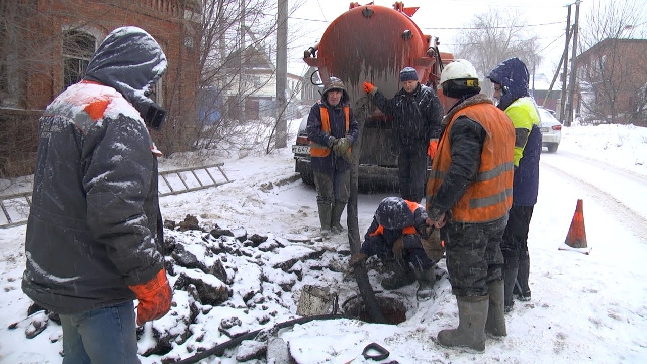 Порыв. Несколько улиц в Ульяновске остались без воды