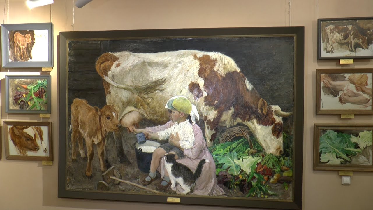 Шедевры малой родины. В Ульяновске открылась выставка подлинников кисти Пластова