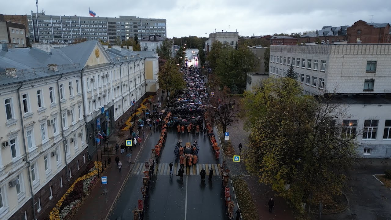 Покровитель русского воинства. В Ульяновске встретили ковчег с частицей мощей Георгия Победоносца