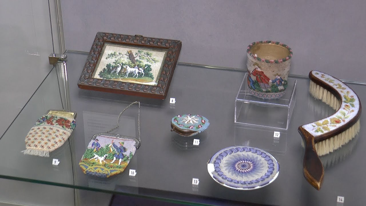 Старинные рукодельные техники: 200-летние изделия из бисера можно увидеть в ульяновском музее
