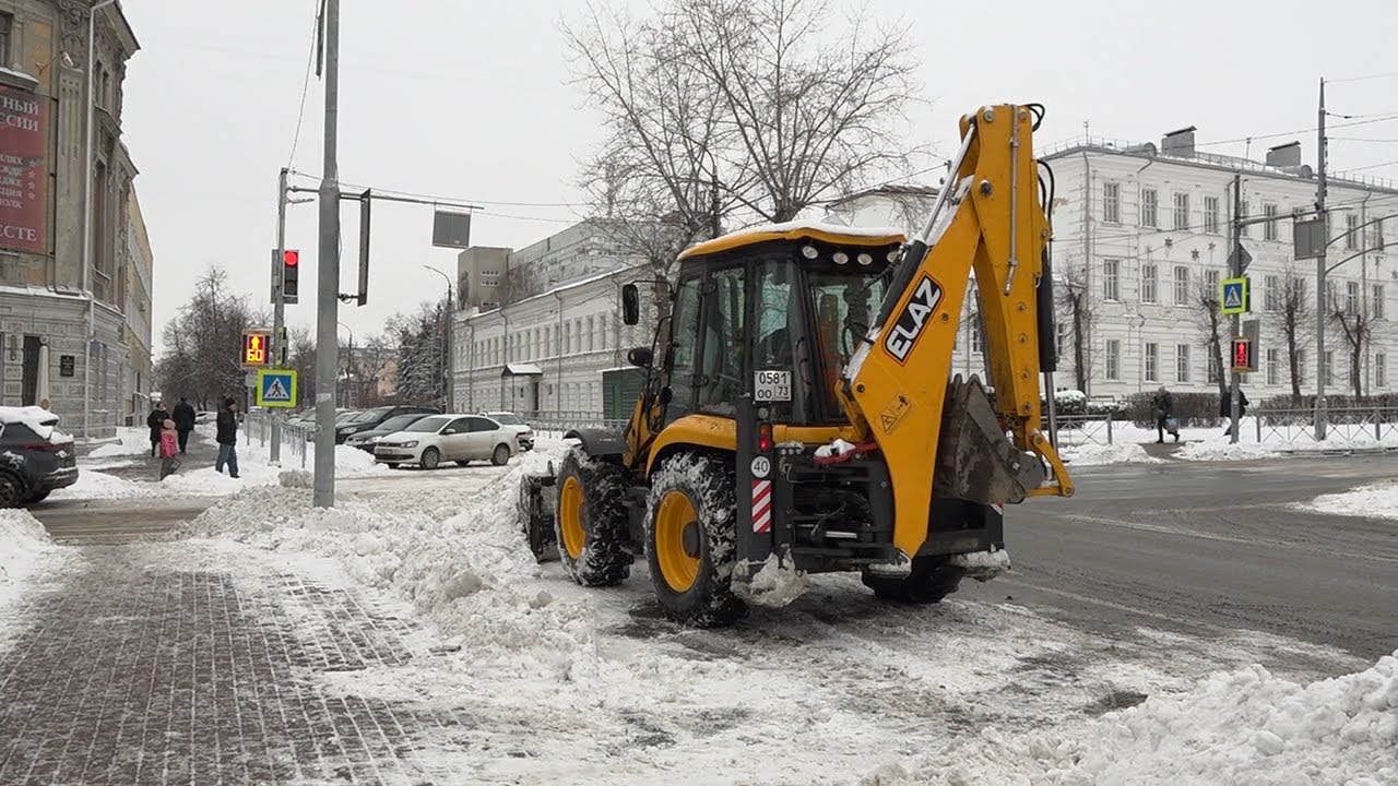 Глас народа: ульяновцы оценивают уборку снега