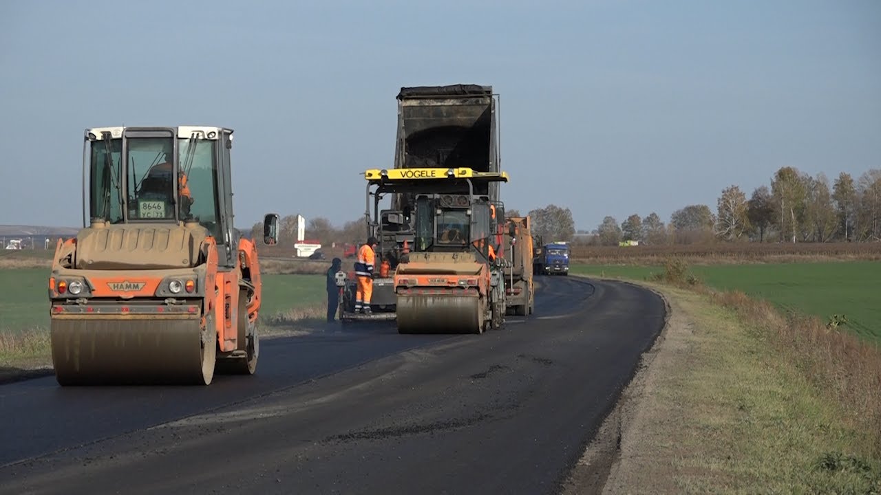 Дорожный год: километры асфальтового покрытия постелили в Ульяновской области