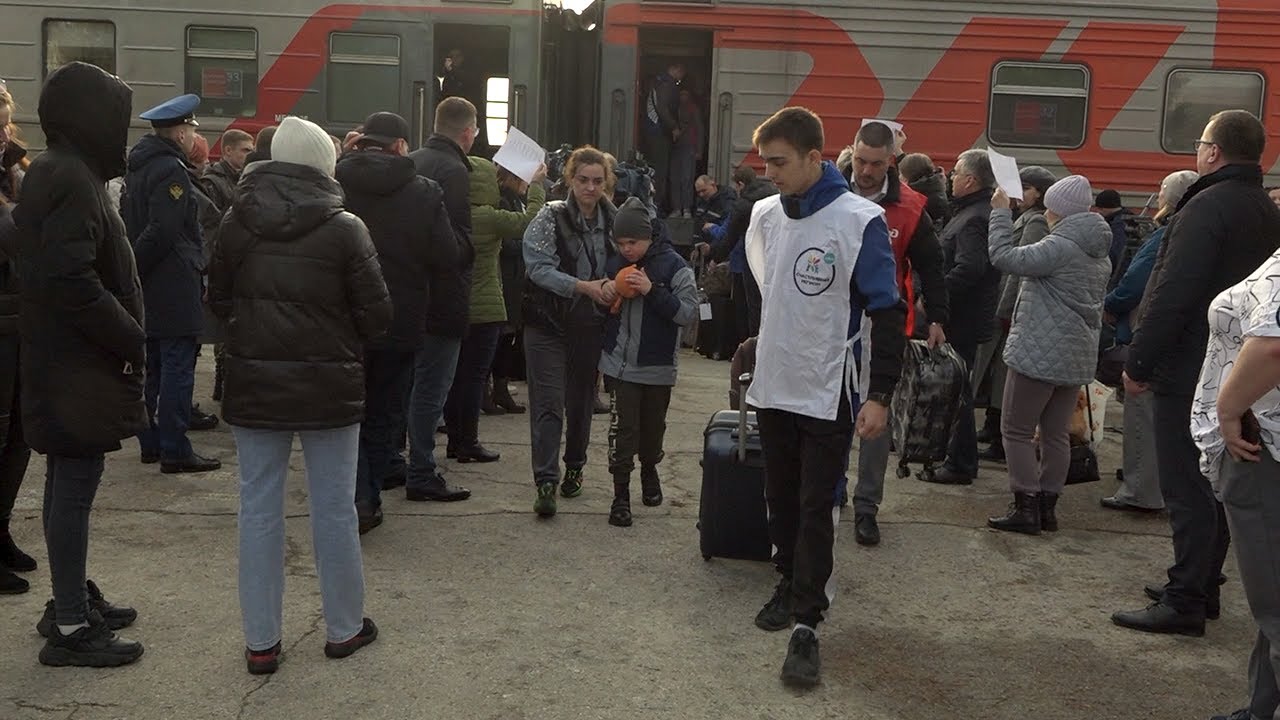 Ульяновск в беде не бросит: волонтеры встретили белгородских детей