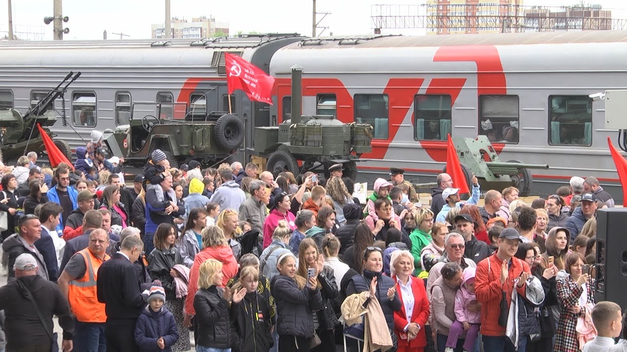 В Ульяновск прибыл поезд с оружием